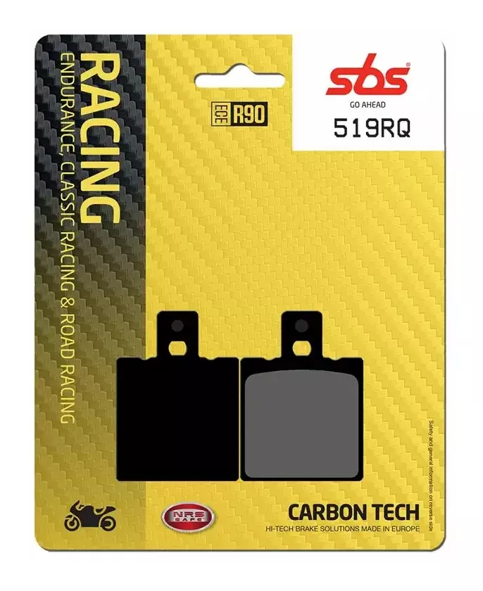 SBS Brake RQ Carbon Rear Brake Pads 519RQ