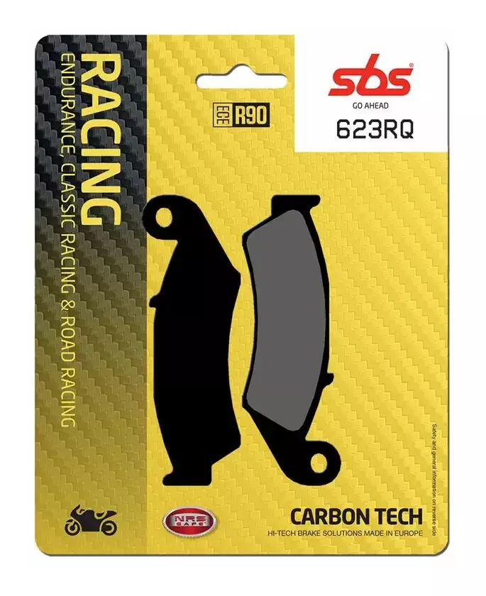 SBS Brake RQ Carbon Rear Brake Pads 623RQ