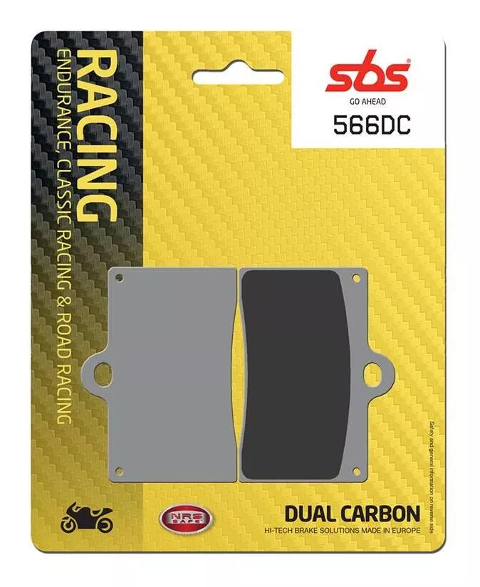 SBS Dual Carbon Front Brake Pads 566DC
