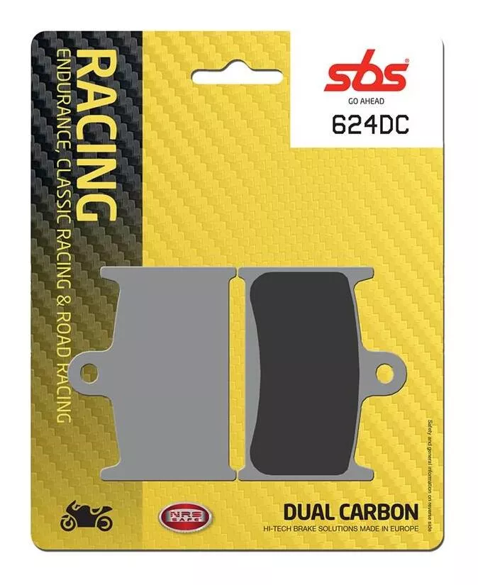 SBS Dual Carbon Front Brake Pads 624DC