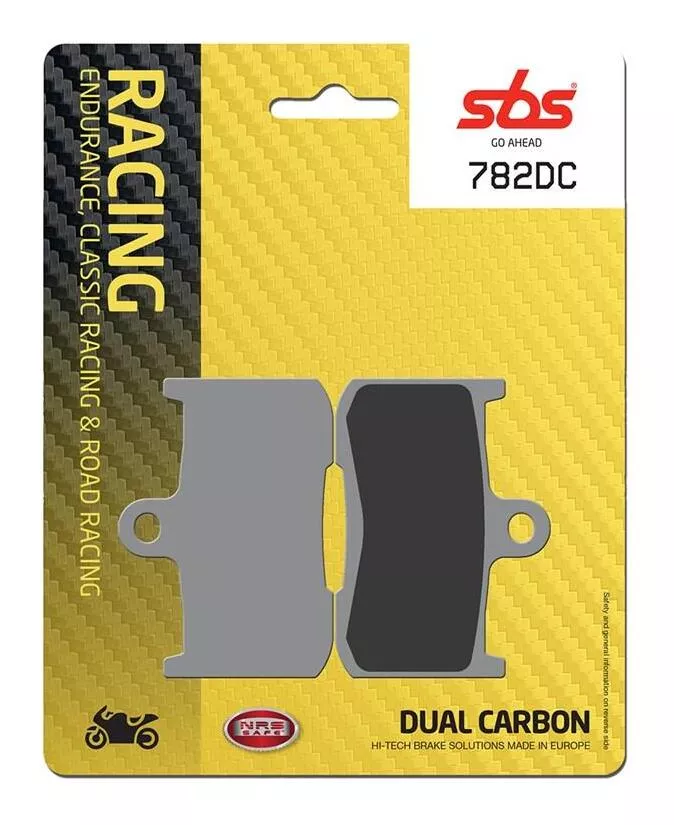 SBS Dual Carbon Front Brake Pads 782DC