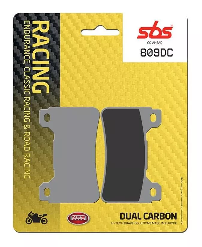 SBS Dual Carbon Front Brake Pads 809DC