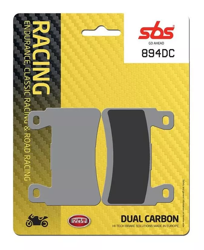 SBS Dual Carbon Front Brake Pads 894DC