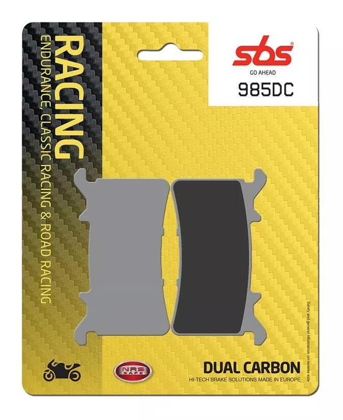 SBS Dual Carbon Front Brake Pads 985DC