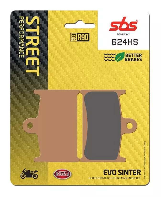 SBS HS Sintered Front Brake Pads 624HS