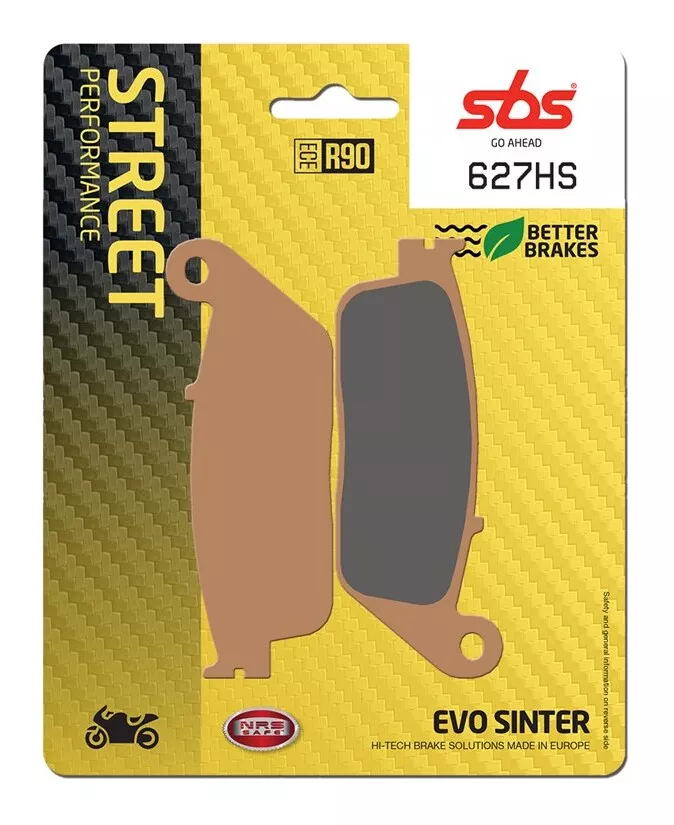 SBS HS Sintered Front Brake Pads 627HS