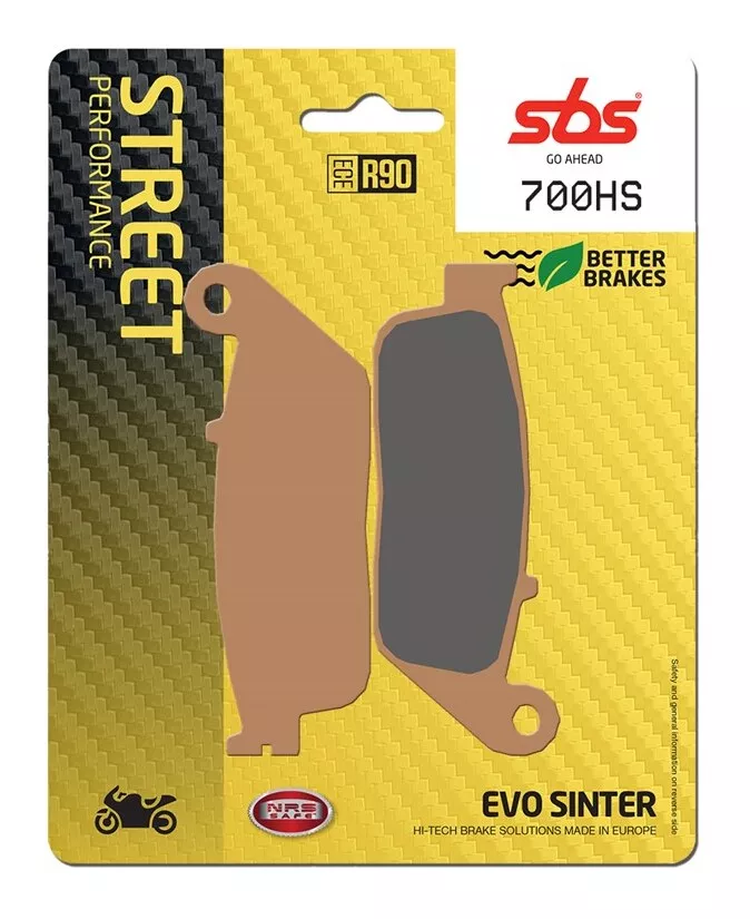 SBS HS Sintered Front Brake Pads 700HS