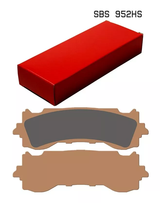 SBS HS Sintered Front Brake Pads 952HS