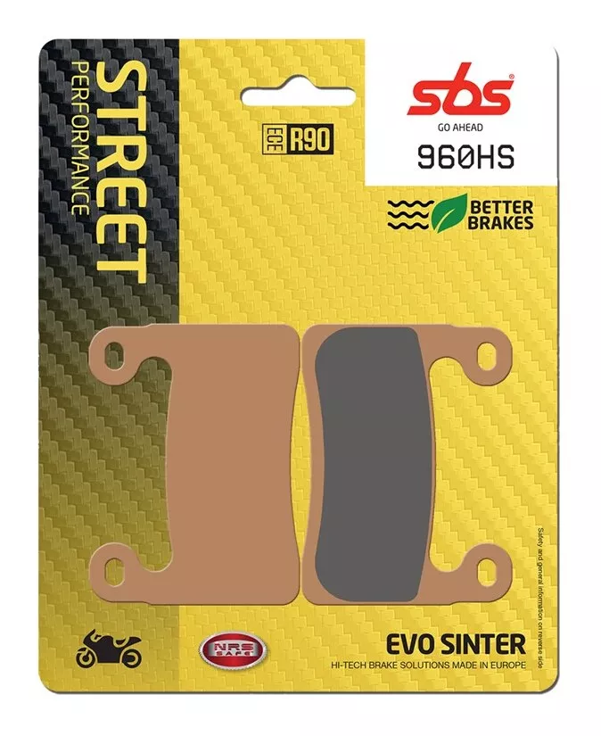 SBS HS Sintered Front Brake Pads 960HS