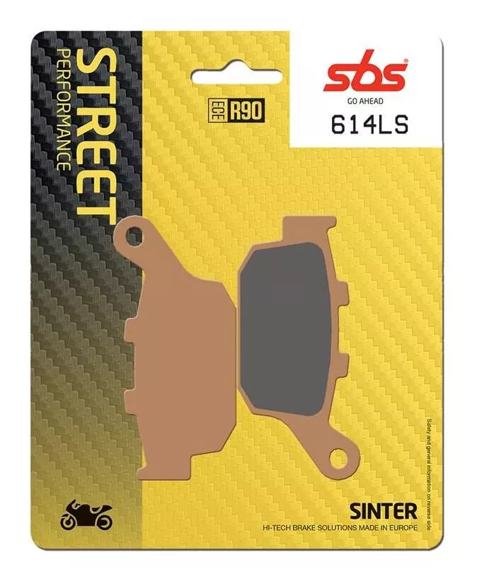 SBS LS Sintered Rear Brake Pads 614LS
