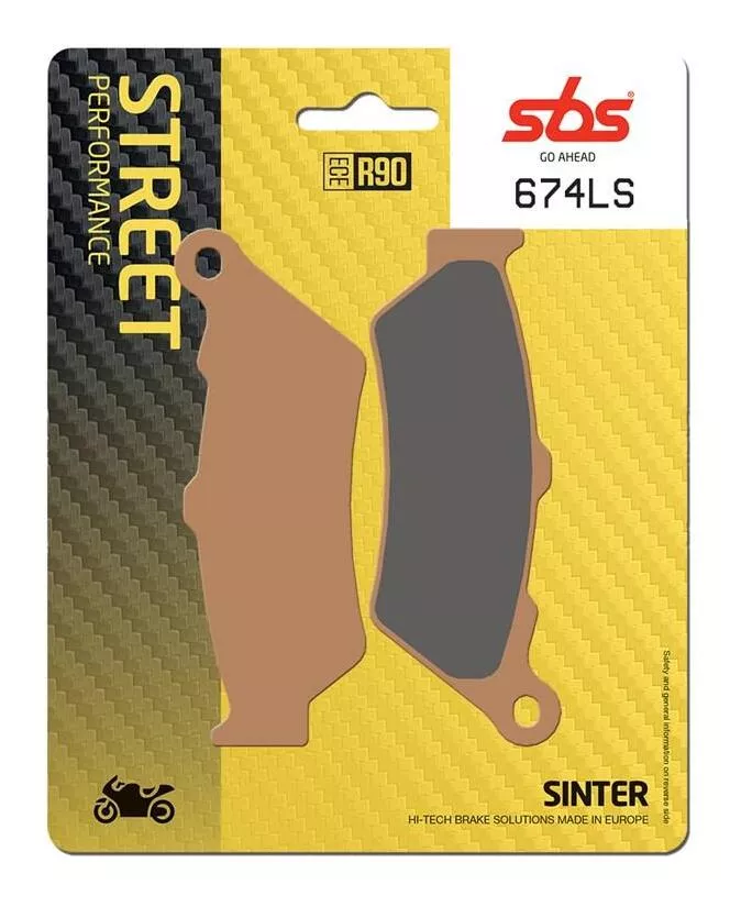 SBS LS Sintered Rear Brake Pads 674LS