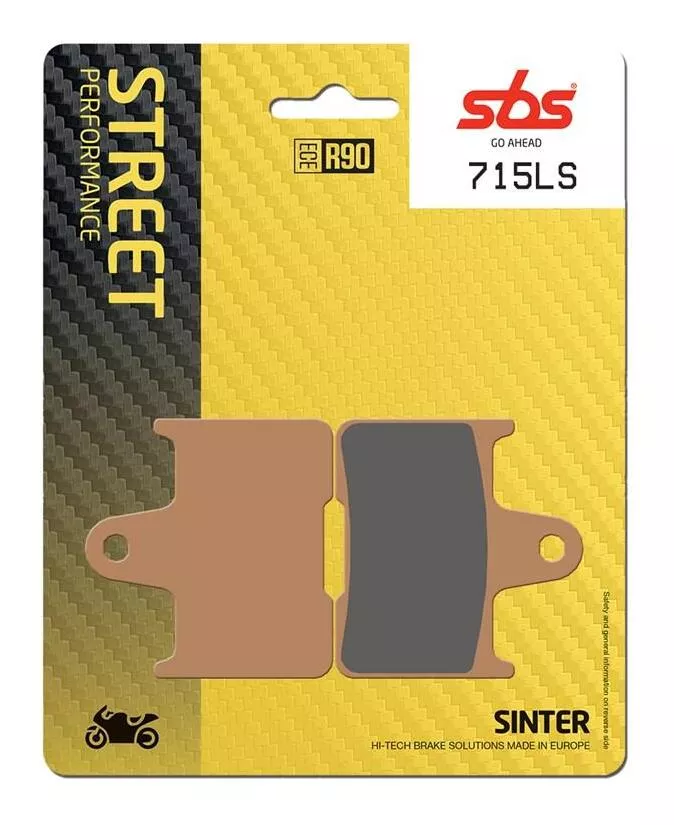 SBS LS Sintered Rear Brake Pads 715LS