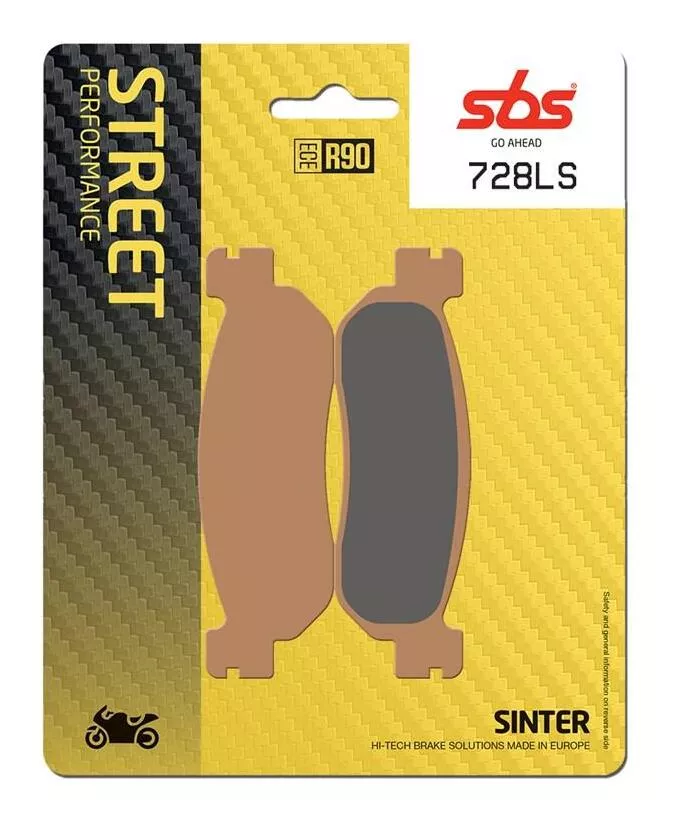 SBS LS Sintered Rear Brake Pads 728LS