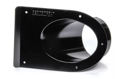 Schoenfeld Tail Pipe Saver 4in Black 45 Degree 400TSB-45