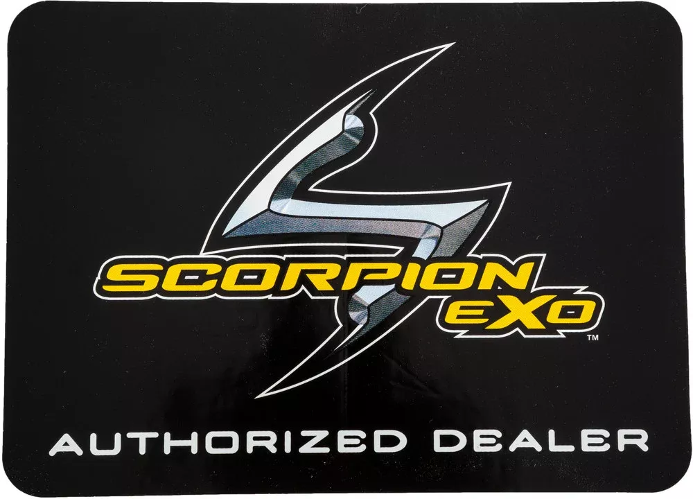 Scorpion Exo Authorized Dealer Sticker - 59-510