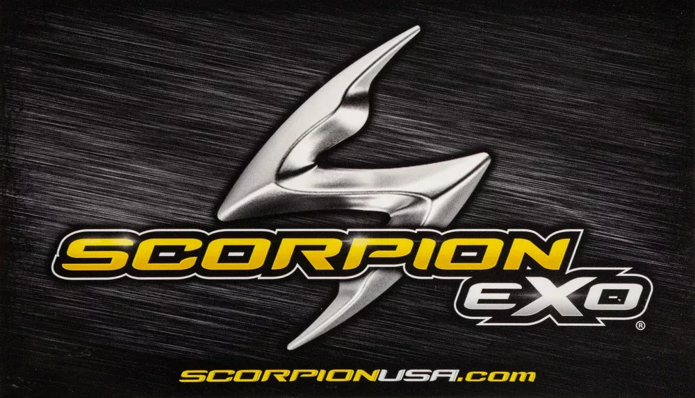 Scorpion Exo Header Sign 6MM 12.94 Sintra Single-Sided With Velcro