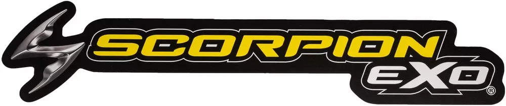 Scorpion Exo Sign With Foam Tabs 34" X 7" - 59-647