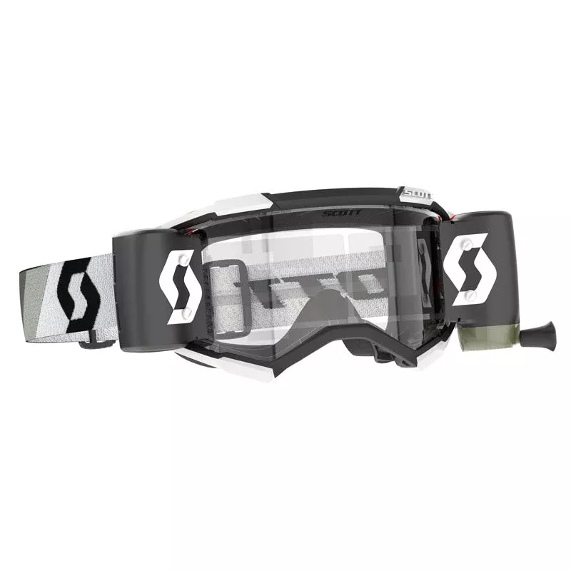 Scott Fury WFS Goggles Premium Black/White Clear Works