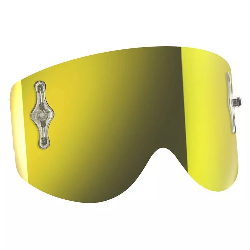 Scott MX Single Works Lens Recoilxi/80'S Yellow Chrome
