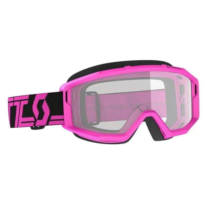 Scott Primal MX Goggles (Red Clear)
