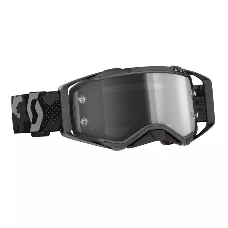 Scott Prospect Sand Dust MX Goggles (Dark Grey/Black Light Sensitive Grey Works)