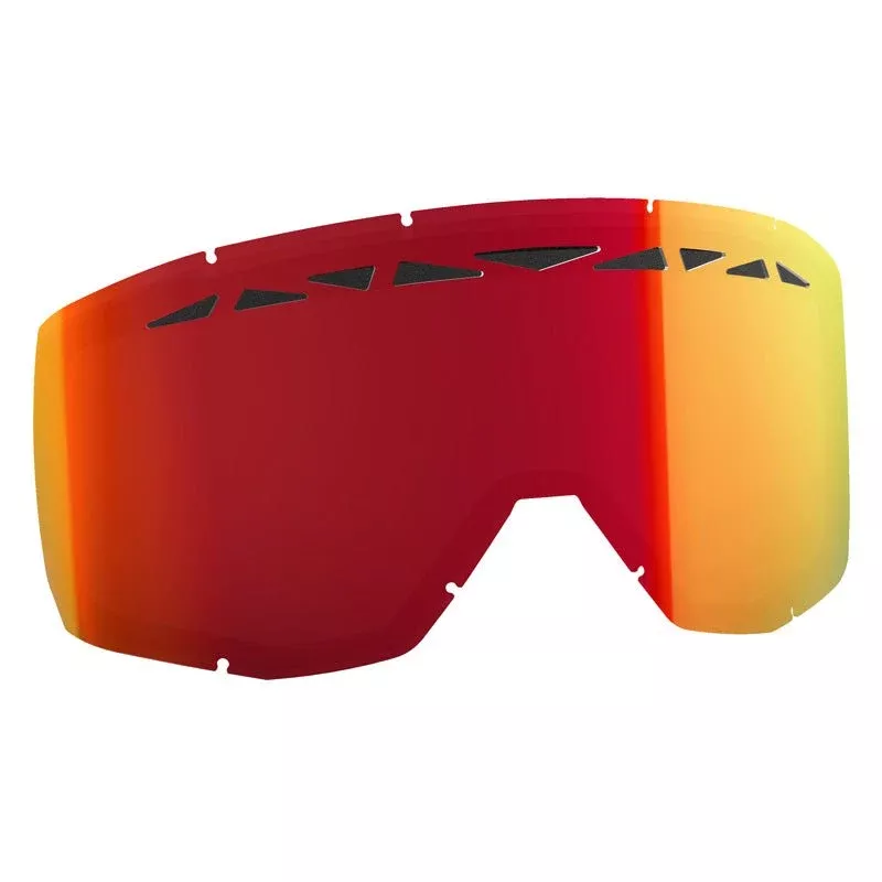 Scott Snowmobile Double ACS Lens Hustle/Tyrant/Split/Primal Red Chrome Light Sensitive