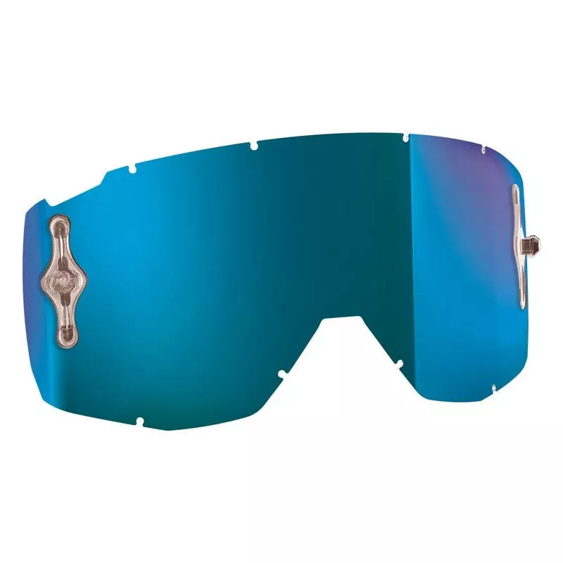 Scott Snowmobile Double ACS Lens Hustle/Tyrant/Split/Primal Teal Chrome Amplifier