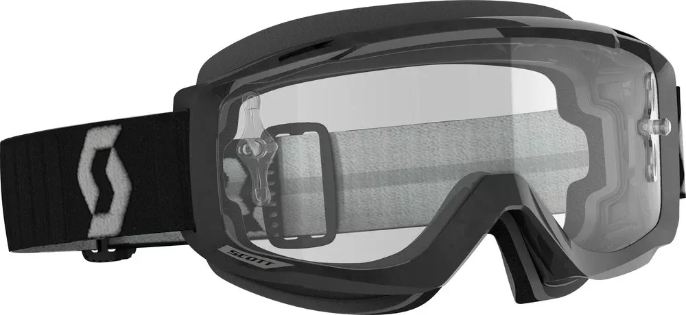 Scott Split OTG Goggle Black Grey Clear Works – 2728341001113