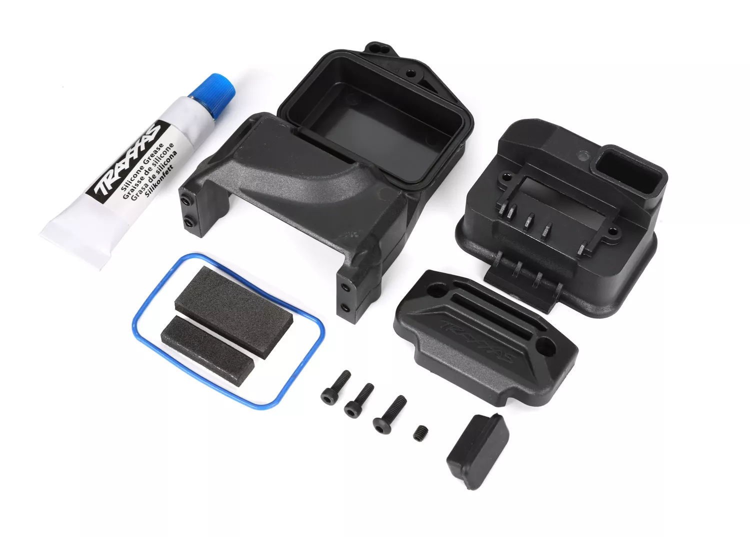 Sealed Receiver Box, Foam, Access Plug, Silicon Grease, & Hardware