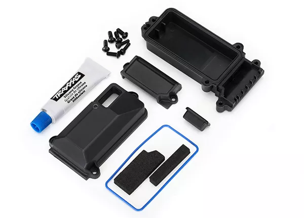 Sealed Receiver Box/ Wire Cover/ Foam Pads/ Silicon Grease/ 3x8 BCS (5)/ 2.5x8 CS (2)