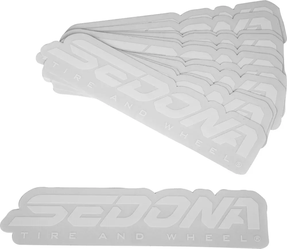 Sedona 20PK White 6″ Decal Pack OF 20 White
