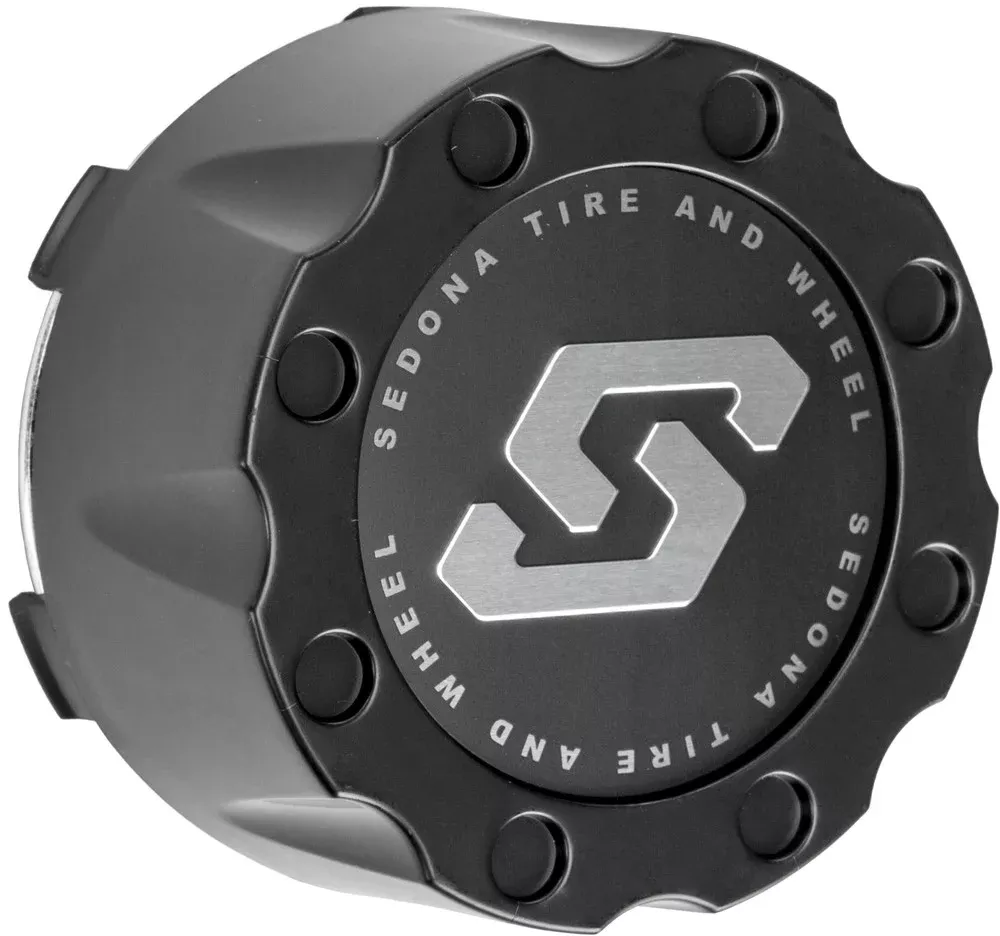 Sedona Spyder Wheel Replacement CAP Black – CP-A8-110BS