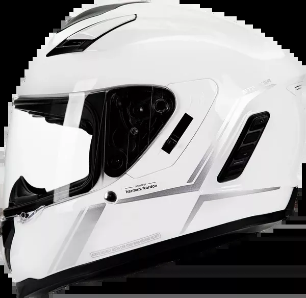 SENA Stryker Helmet – Glossy White – Medium