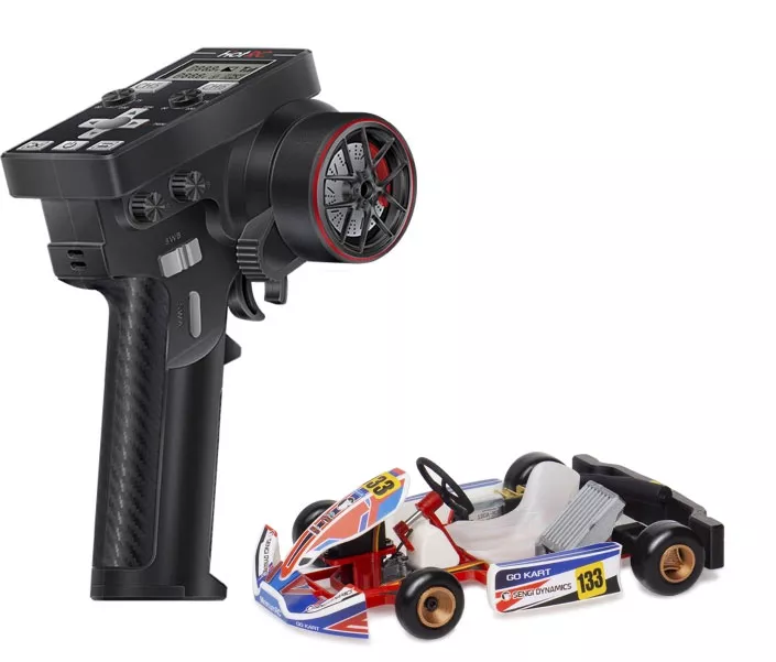 Sengi Kart-80 Micro RC Go Kart with Remote Assembly Required