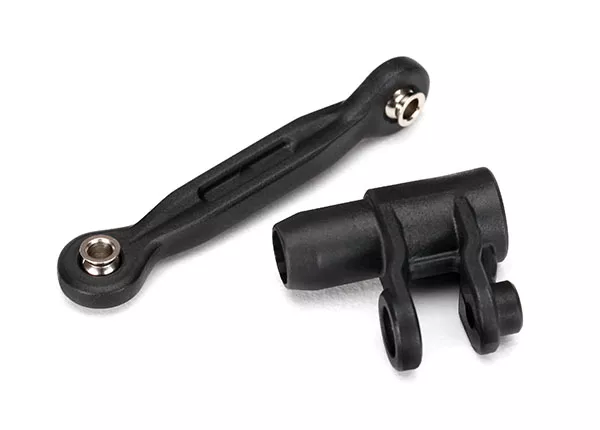 Servo Horn, Steering/ Linkage, Steering (46mm, Assembled w/ Pivot Balls), X-Maxx