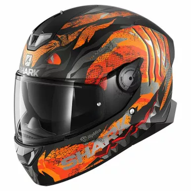 Shark Skwal 2 Iker Lecuona Mat Orange Helmet
