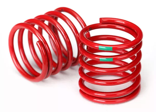 Shock Springs (Red) (4.075 Rate, Green Stripe) (2)