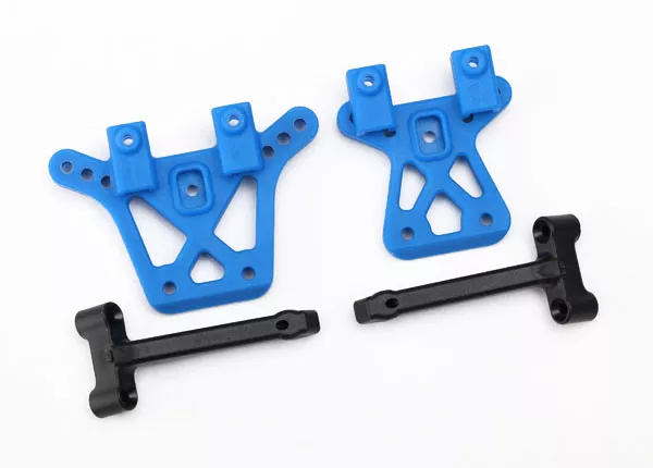 Shock Tower, Front (1)/ Rear (1)/ Shock Tower Brace, 1/18 LaTrax