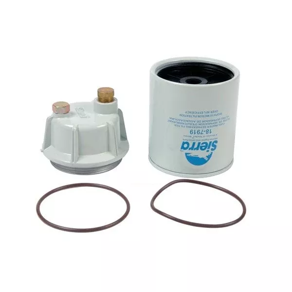 Sierra Fuel Water Separating Filter With Collection Bowl 18-7929