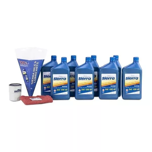 Sierra Oil Change Kit, Suzuki 10W-40
