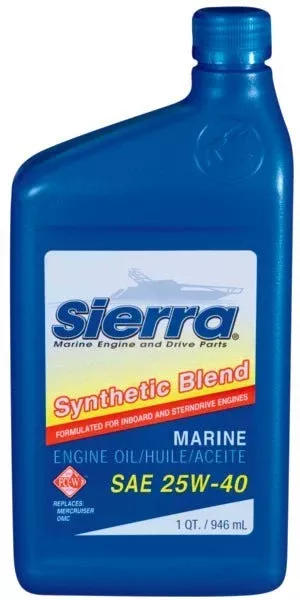 Sierra Synthetic Blend Oil 25W-40 FC-W