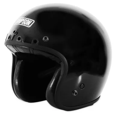 Simpson Chopper Black Helmet