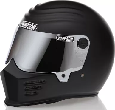 Simpson Outlaw Bandit Matte Black Helmet