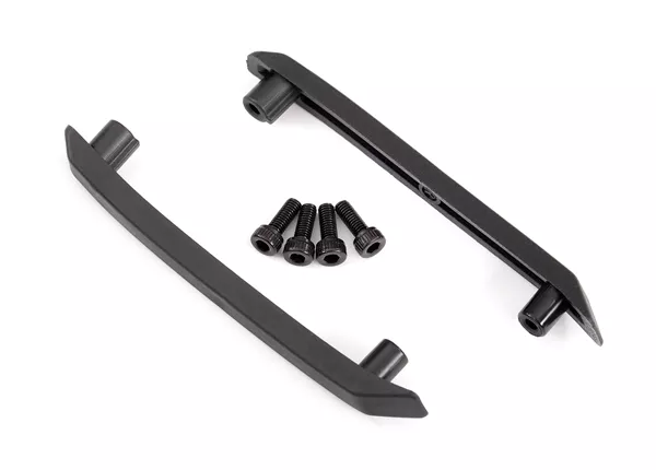 Skid Plate, Roof (Body) (Black) (Left & Right)/ 3x8mm CS (4), Hoss