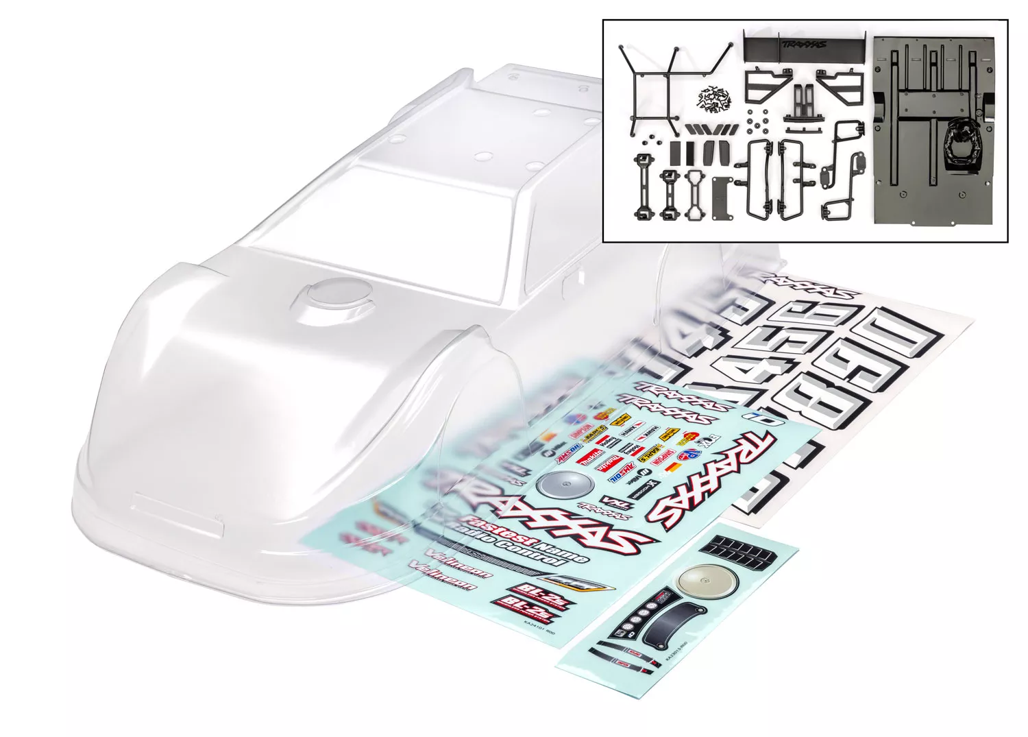 Slash Late Model Clear Body