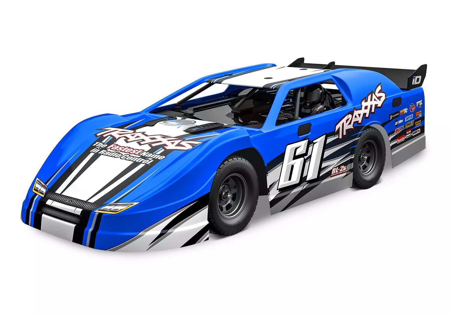 Slash Late Model Dirt Oval Racer (BL-2s™ Brushless Power System) Battery & Charger Sold Separately!
