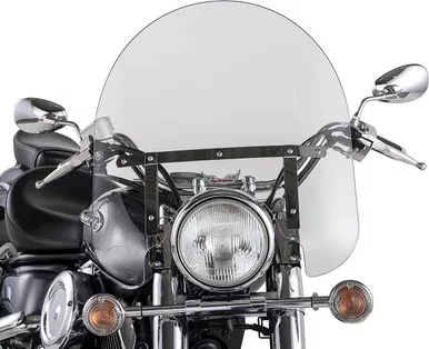 Slipstreamer SS-30-17CTQ Windshield 17"H x 23"W Clear Tinted For Motorcycles