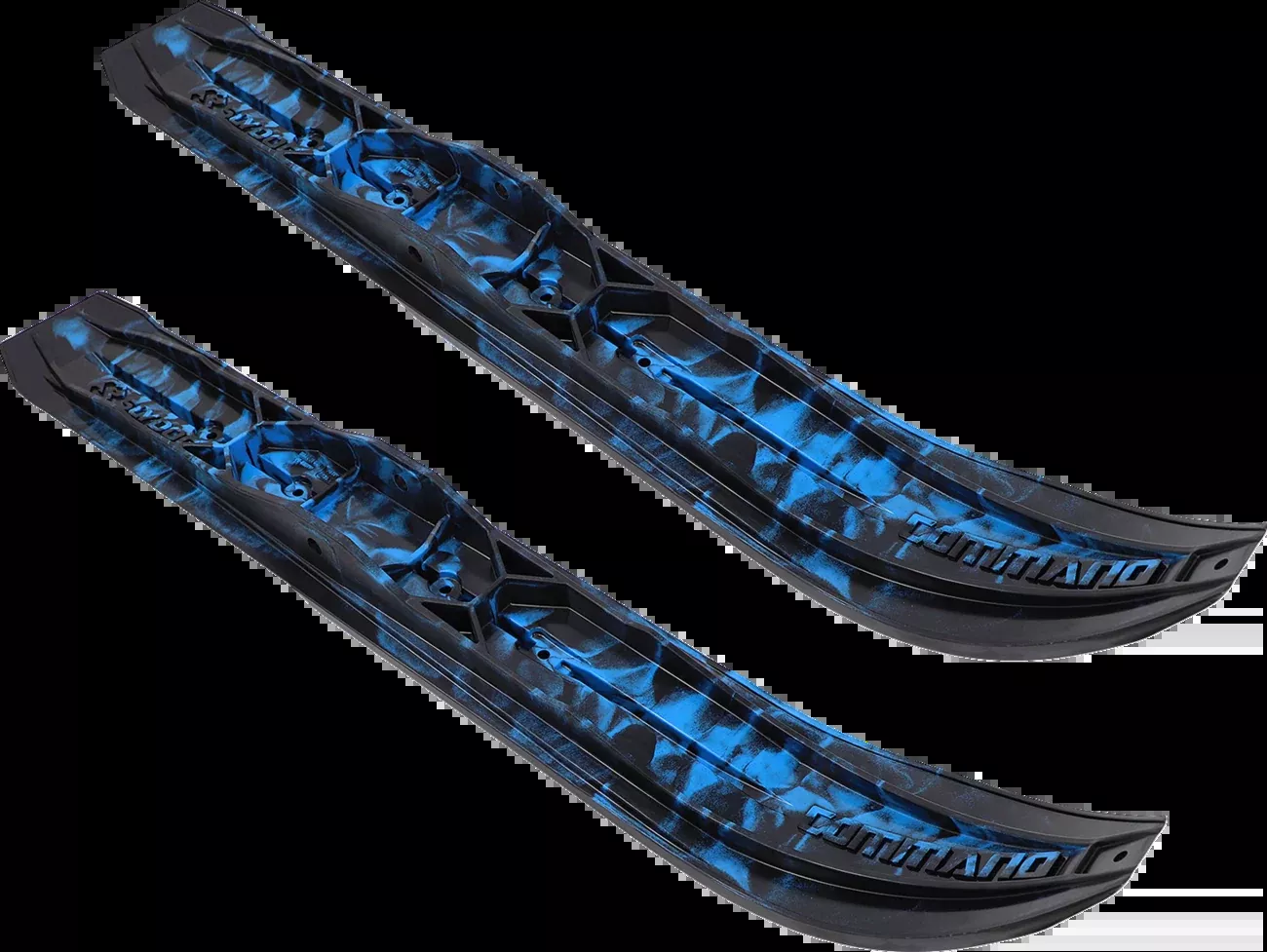Slydog Command Ski – 6″ – Black/Octane Blue-CMDSWRBLKOCT
