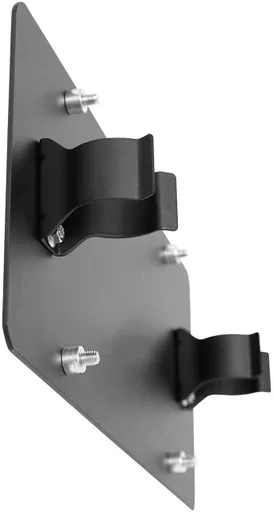 Smittybilt 4432 License Plate Mount Bracket for Roller Fairlead , Black