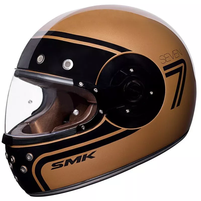 SMK Retro Helmet Even Bronze/Black (XS)